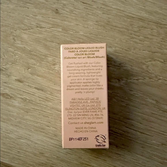 SHEGLAM Color Bloom Liquid Blush NEW 🏷️ - Picture 7 of 7